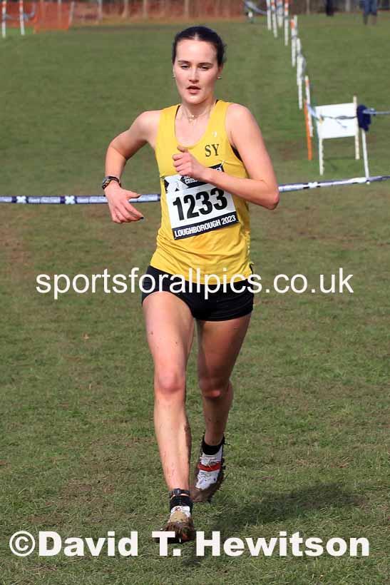 Senior Womens 2023 UK CAU Inter Counties Cross Country Champs, Prestwold Hall, Loughborough. Photo: David T. Hewitson/Sports for All Pics
